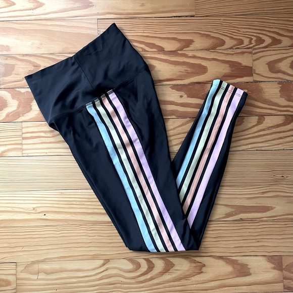 Beach Riot High Rise Rainbow Leggings - Picture 2 of 4